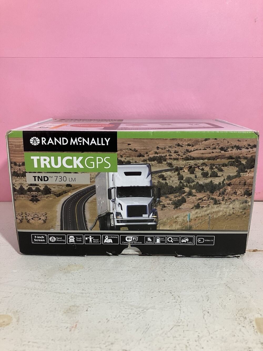 RAND MCNALLY TND-730 LM TRUCK GPS